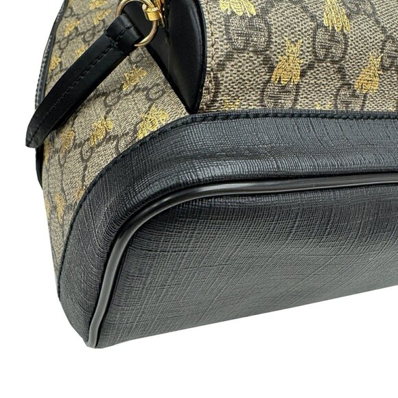 GUCCI Beige Coated Canvas Backpack - Picture 6 of 10